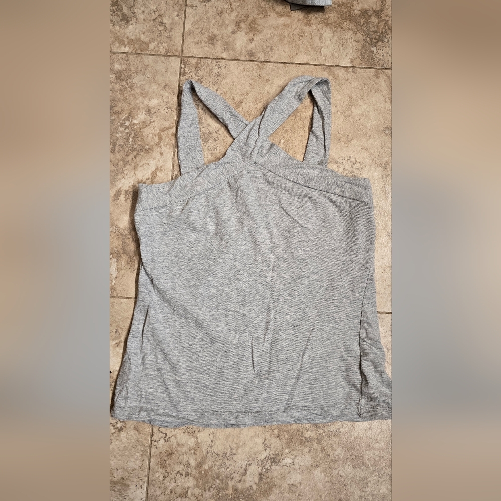 White Birch Light Gray Top